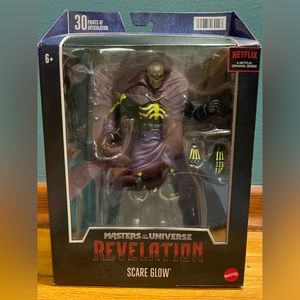 💀 Scare Glow Masterverse He Man MOTU Masters Of The Universe Action Figu…
